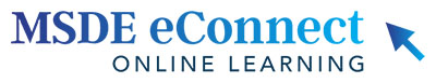 MSDE eConnect Online Learning Logo
